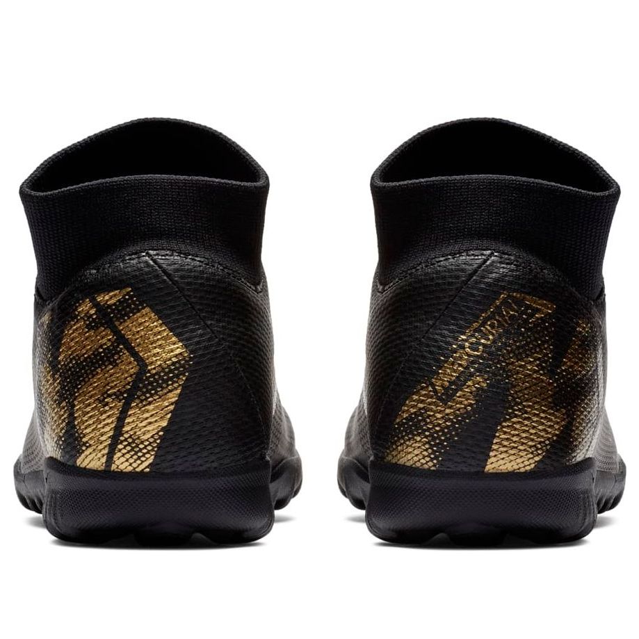 Nike Mercurial Superfly 6 Academy TF ' Black Metallic Gold' AH7370-077