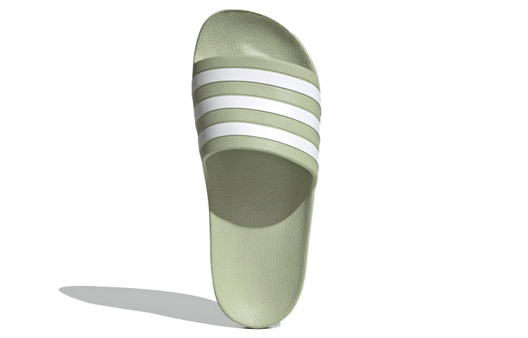 (WMNS) adidas Adilette Aqua 'Green White' FY8102