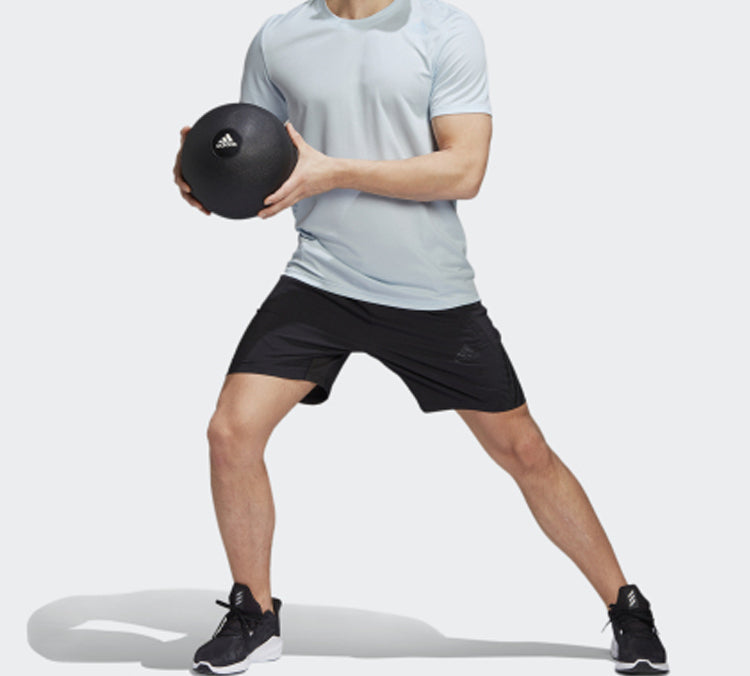 adidas Trg Tee H.Rdy Sports Training Short-sleeve Tee Men Light Blue FM2094