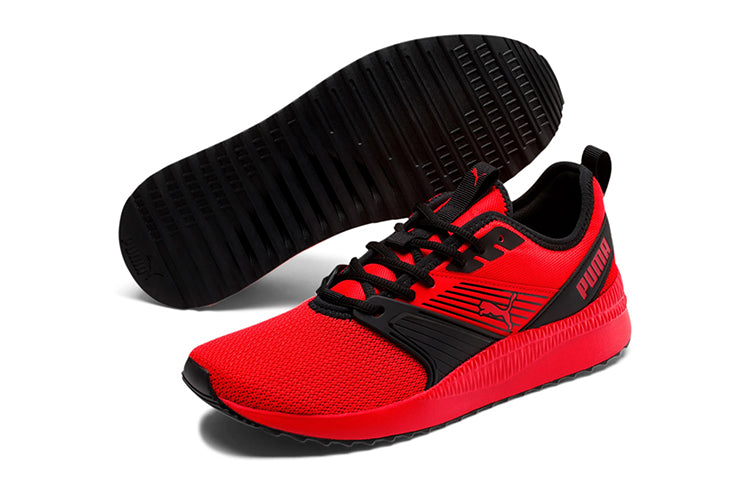 PUMA Pacer Next Ffwd Low-top Running Shoes Black/Red 373113-09