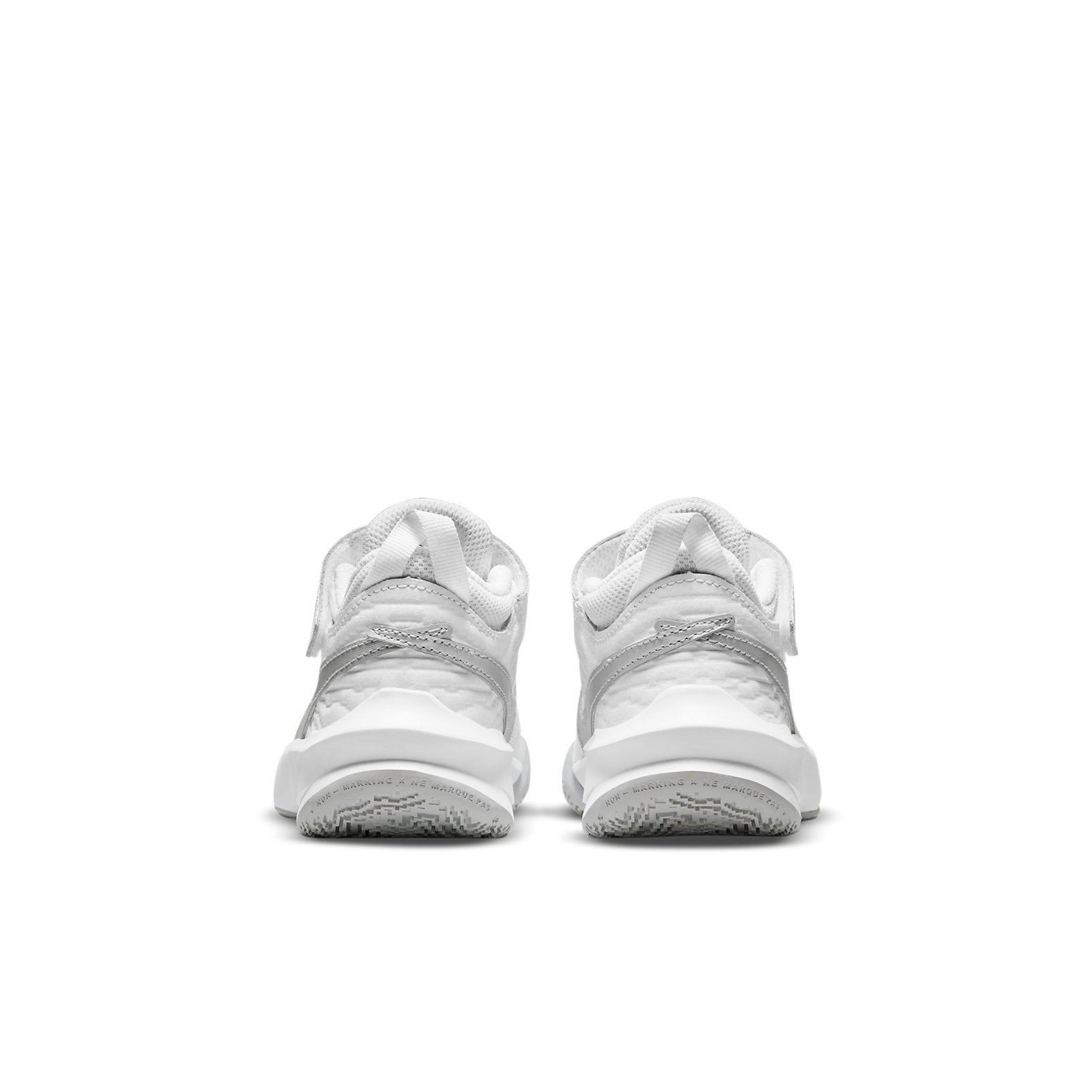 (PS) Nike Team Hustle D10 'White Metallic Silver' CW6736-100