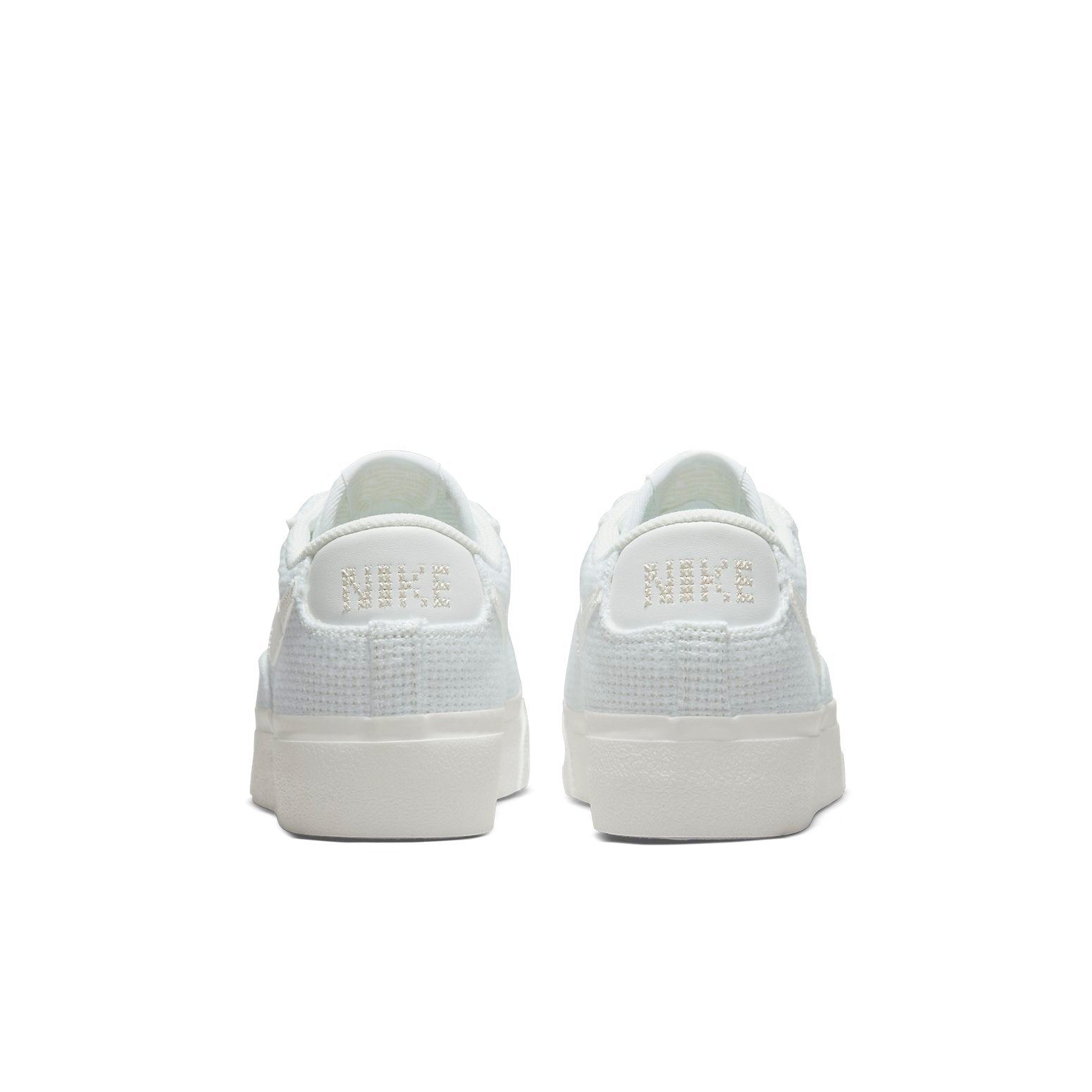 (WMNS) Nike Blazer Low Platform Essential 'Summit White Woven' DN0744-100