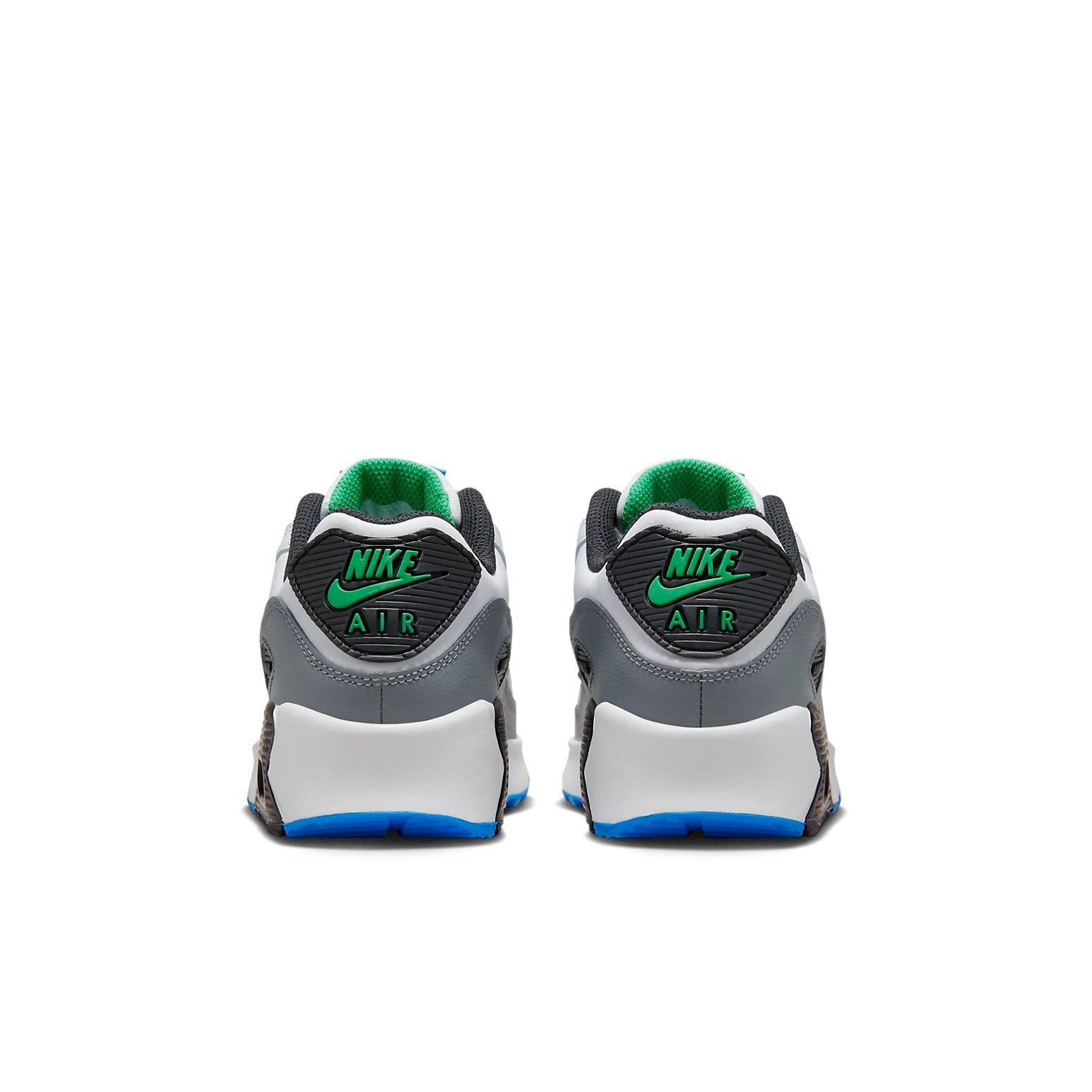 (GS) Nike Air Max 90 LTR 'White Cool Grey Green' DV3607-102