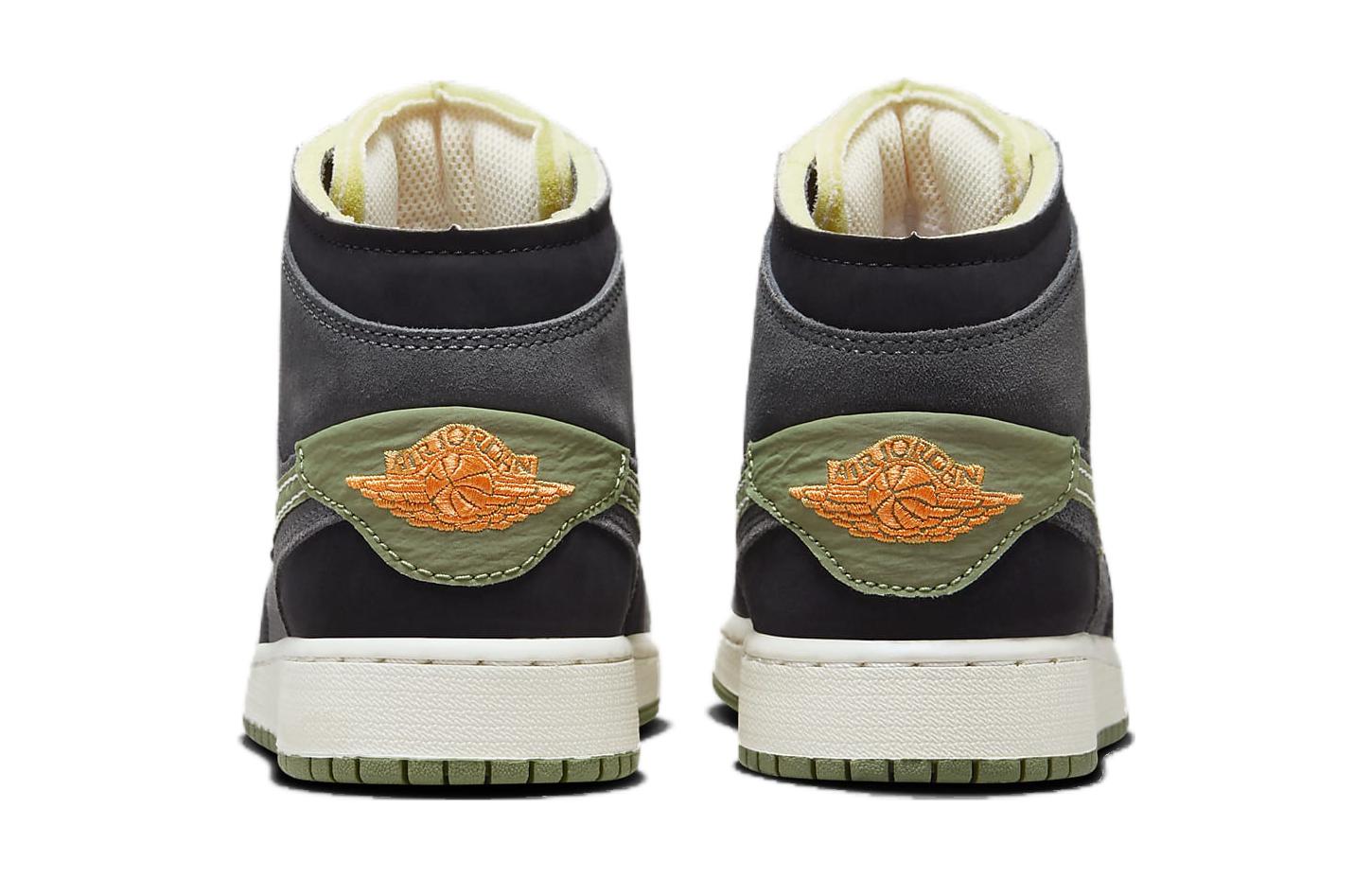(GS) Air Jordan 1 Mid SE Craft 'Anthracite Light Olive' FD5847-003