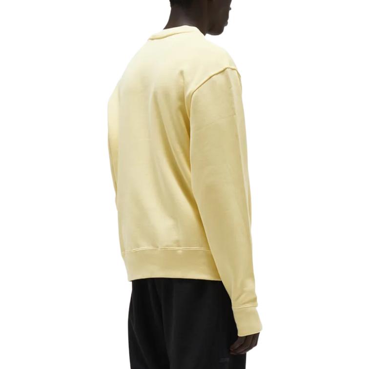 adidas x Pharrell Humanrace Logo Sweatshirt 'Light Yellow' H47006