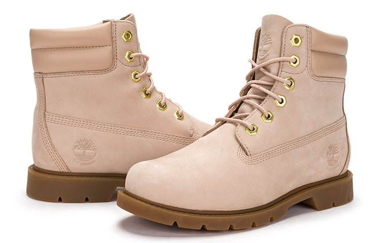 (WMNS) Timberland Linden Woods 6 Inch Waterproof Boots 'Light Beige Nubuck' A5N35W