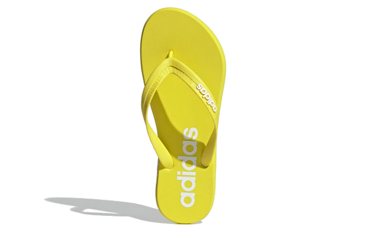 (WMNS) adidas Eezay Flip Flop Yellow Slippers FX3987