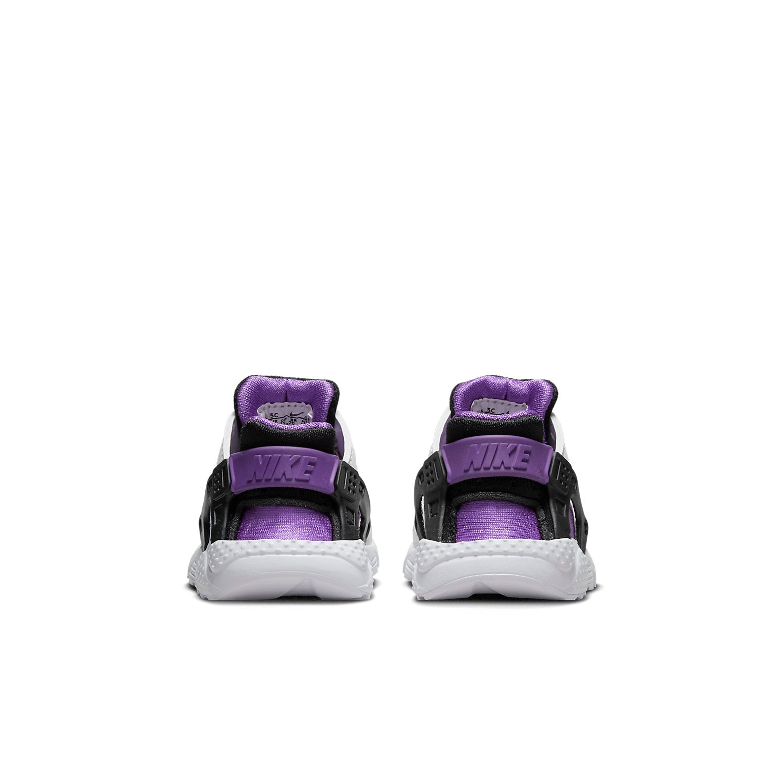 (TD) Nike Huarache Run Shoes 'White Black Purple Punch' 704950-117