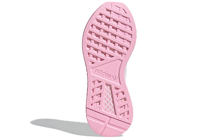 (WMNS) adidas originals Deerupt Runner 'White Pink' EG5368