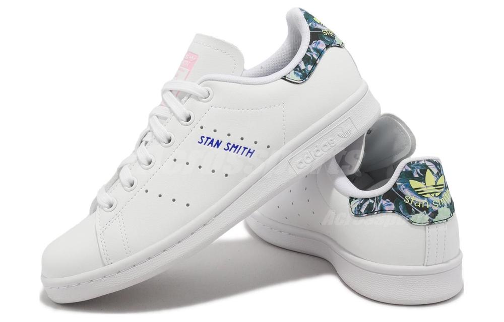 (WMNS) adidas originals StanSmith 'White Clear Pink Blue' IE9645