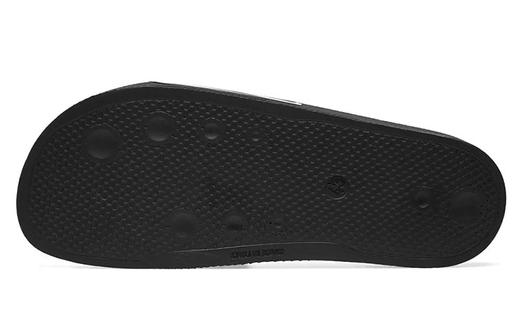 Off-White Spray Stripe Slider 'Black White' OMIA087S19C220371001