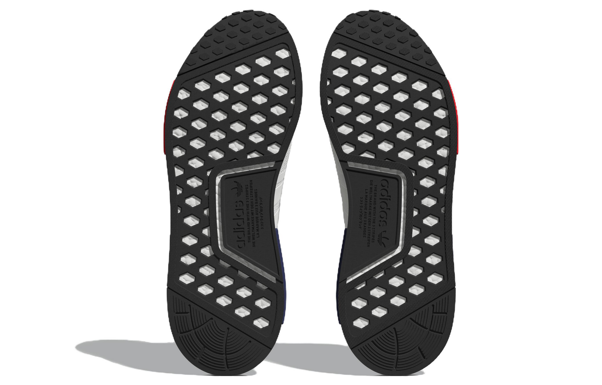 adidas NMD_R1 'White Navy Solar Red' HQ4464