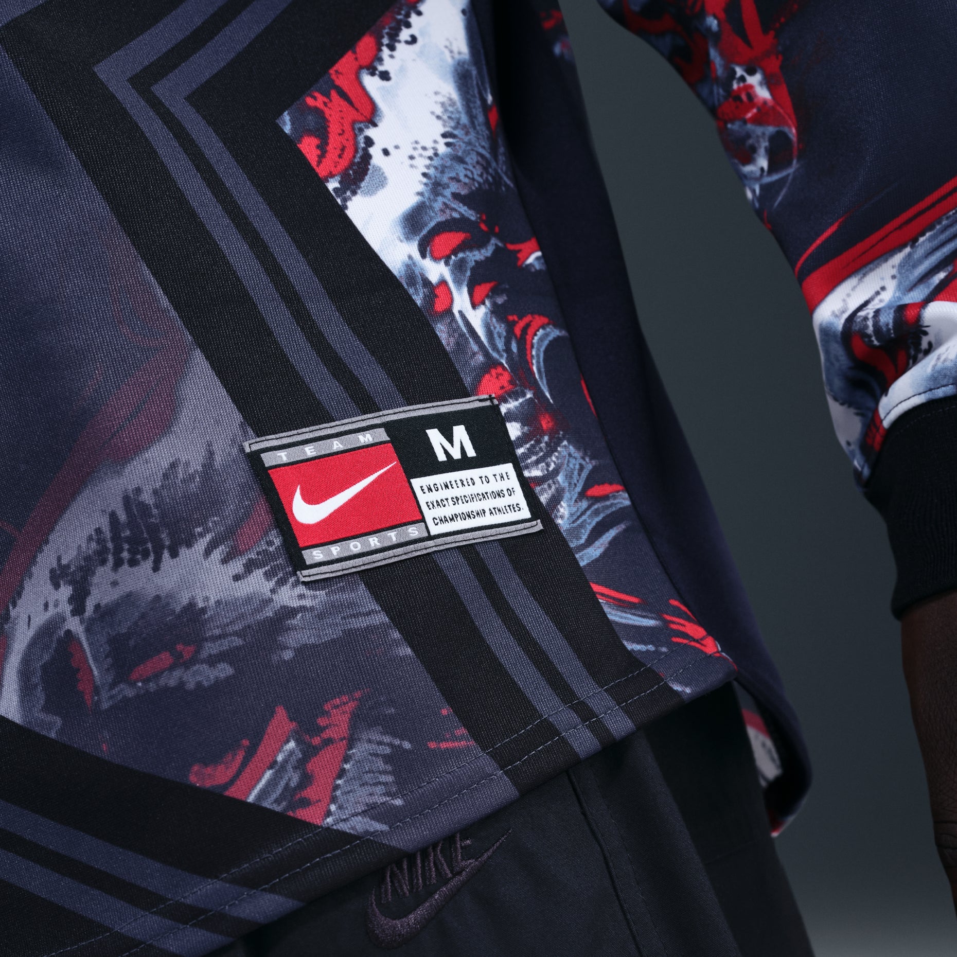 Nike England Goalkeeper Jersey 'Black Obsidian White' IO0792-010