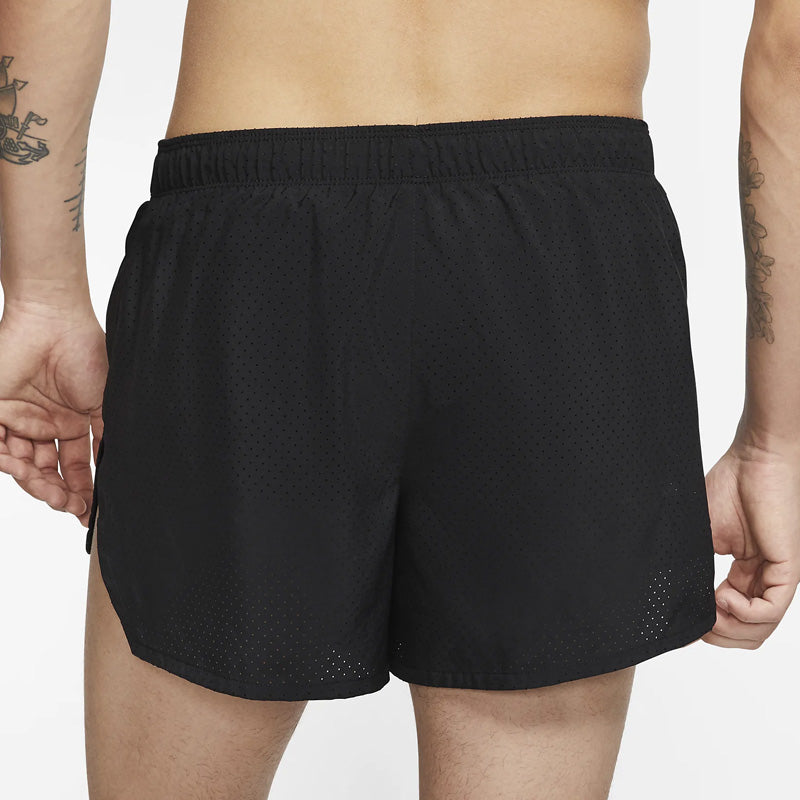 Nike M Nk Df Fast 4in Short Breathable Athleisure Casual Sports Running Shorts Black CJ7847-010