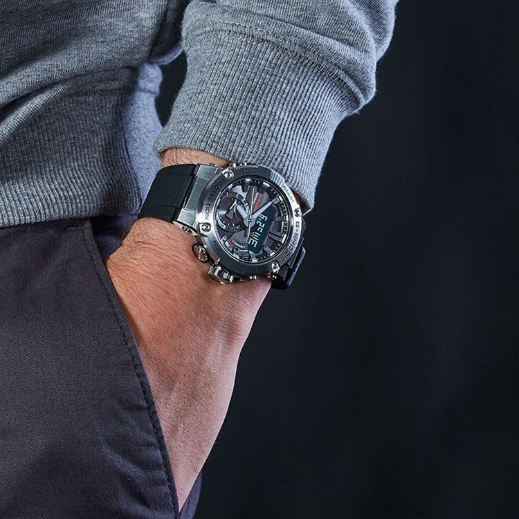 CASIO G-Shock G-Steel 'Black Silver' GST-B200-1A
