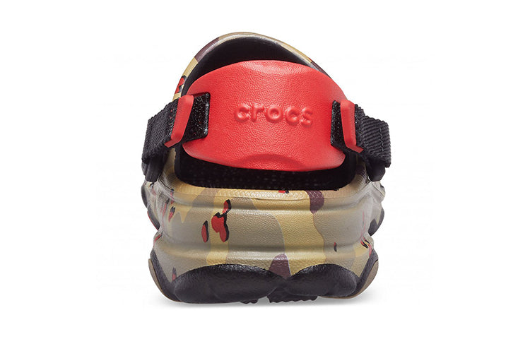 (GS) Crocs Classic All-Terrain Camo Clogs 'Brown Green Black' 207327-960