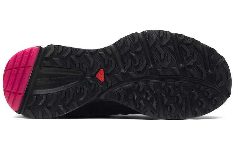 Bodega x SALOMON X-Mission 4 Suede 'Black yellow' 417145