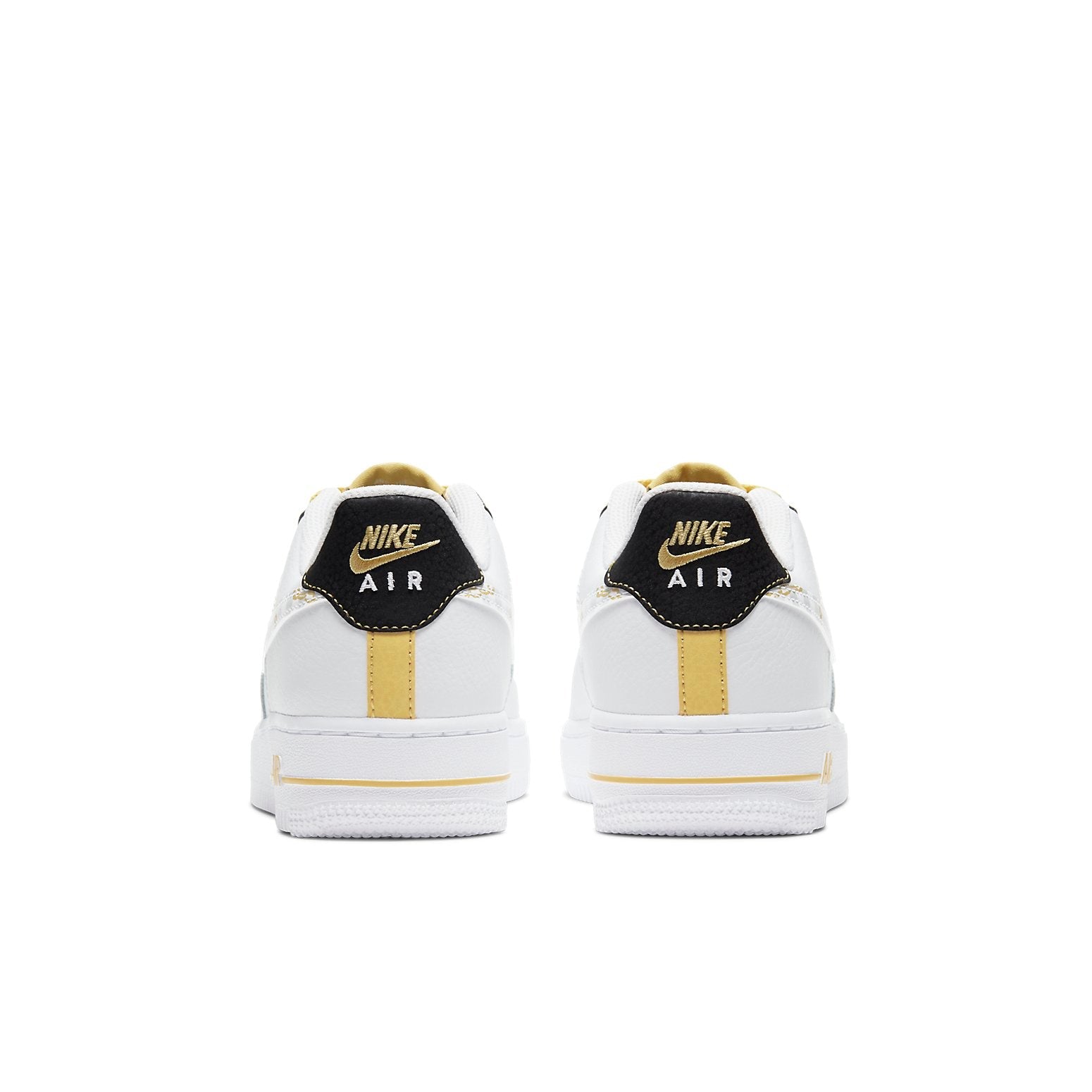 (GS) Nike Air Force 1 '07 LV8 'Gold Links Zebra Print' DH5480-100