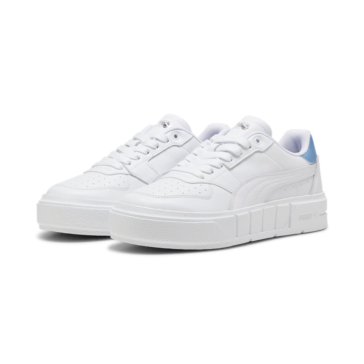 (WMNS) PUMA Cali Court Leather 'White Zen Blue' 393802-11