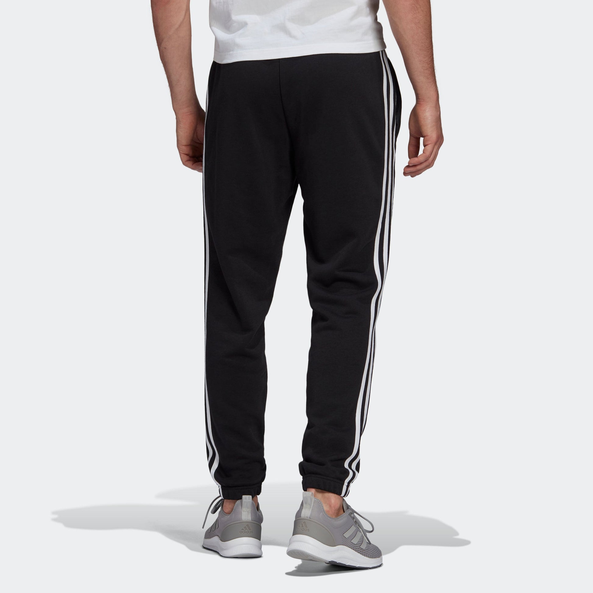 adidas M 3s Ft Te Pt Casual Sports Classic Stripe Bundle Feet Long Pants Black GK8829