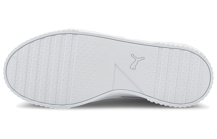 (WMNS) PUMA Carina Crew 'White Silver' 374903-02