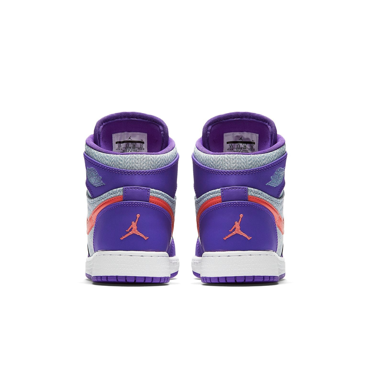 (GS) Air Jordan 1 Retro High 'Fierce Purple' 332148-405