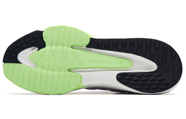 ANTA Runninng Series Sneakers 'Grey Black Green' 112215587S-4