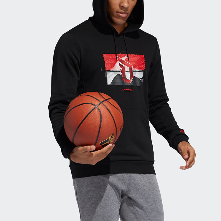 adidas Dame Ruthless Printing Sports Basketball Black GJ2315