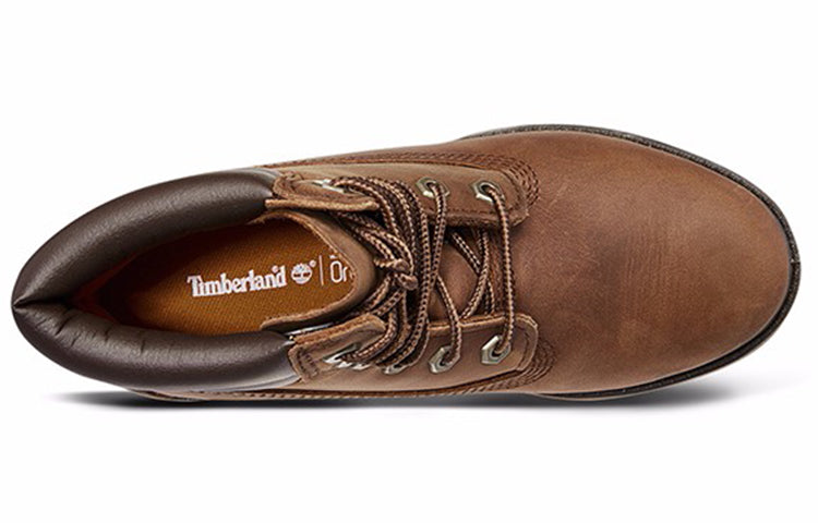 (WMNS) Timberland Waterville 6 Inch Double Collar Waterproof boots ' Brown Nubuck'' 8305R