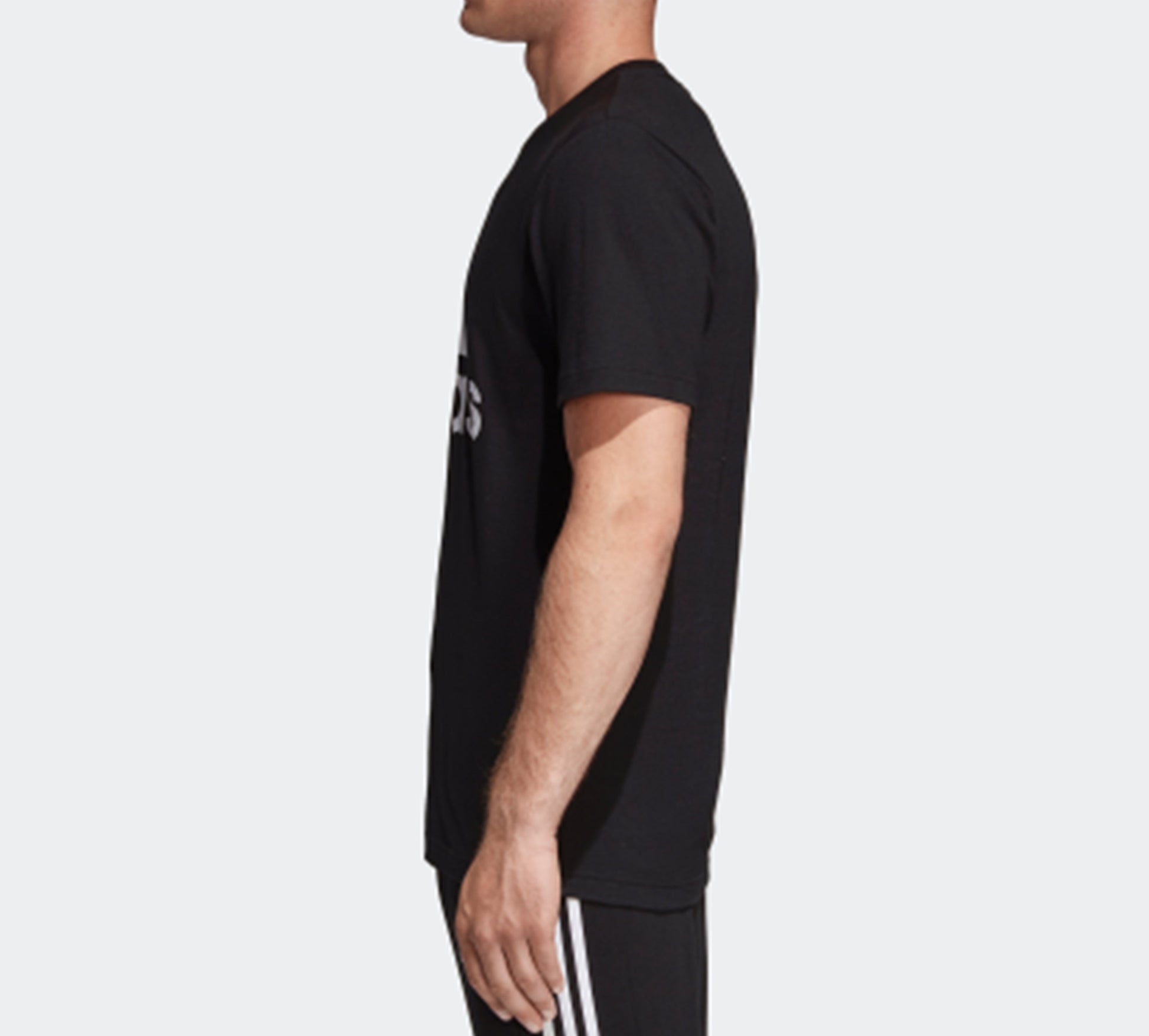 adidas Classical Logo Printed TEE Men Black DT9933