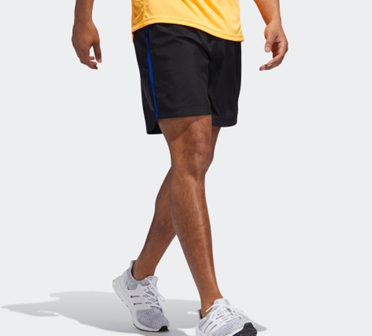 adidas Minimalistic Solid Color Training Sports Shorts Black DQ2568