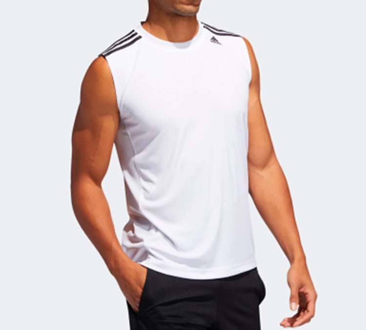 adidas All World SL Basketball Sports Vest White S87241