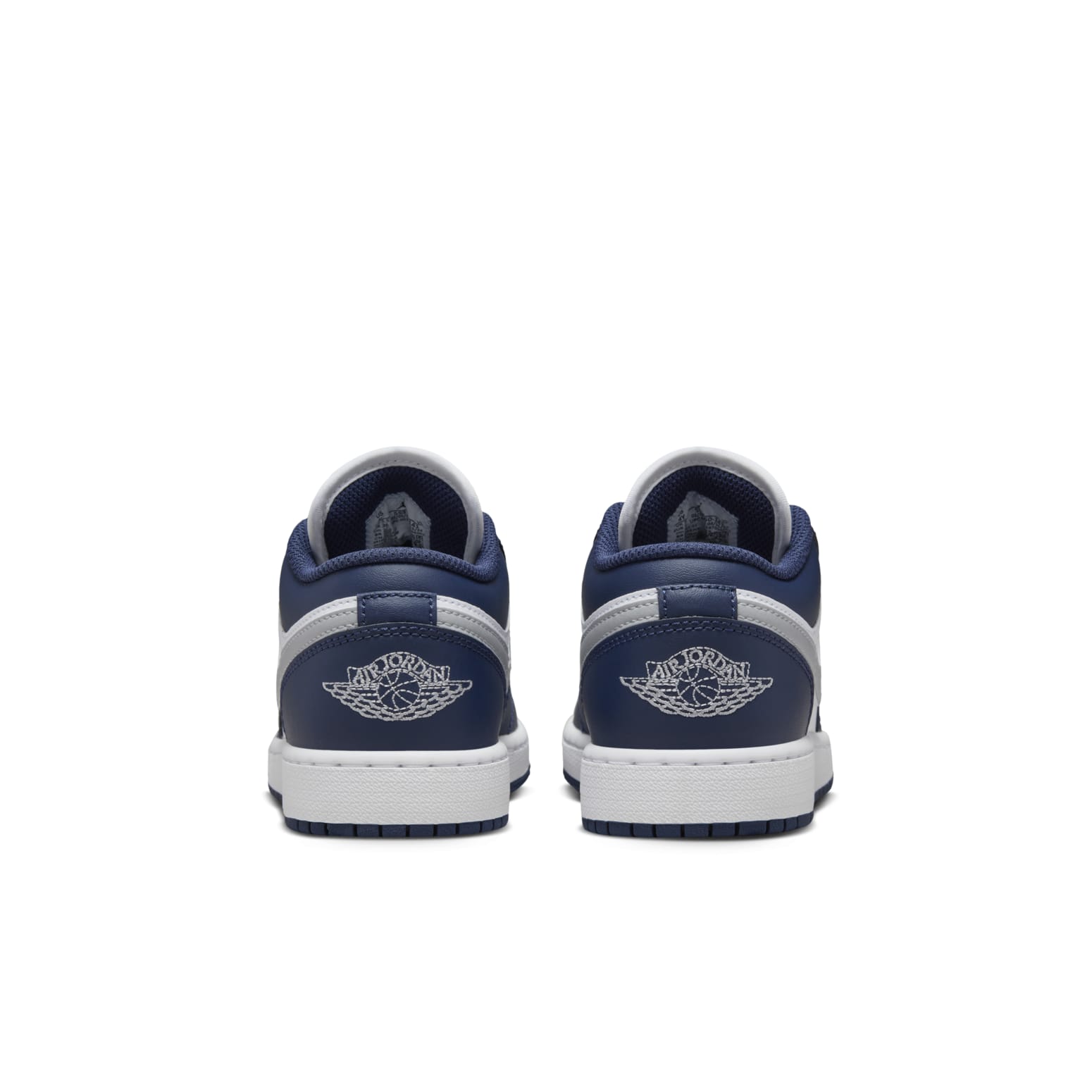 (GS) Air Jordan 1 Low 'Midnight Navy Wolf Grey' 553560-141
