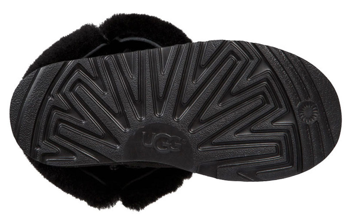 UGG Bailey Button II Big Boys Snow Boots Black 1017400K-BLK