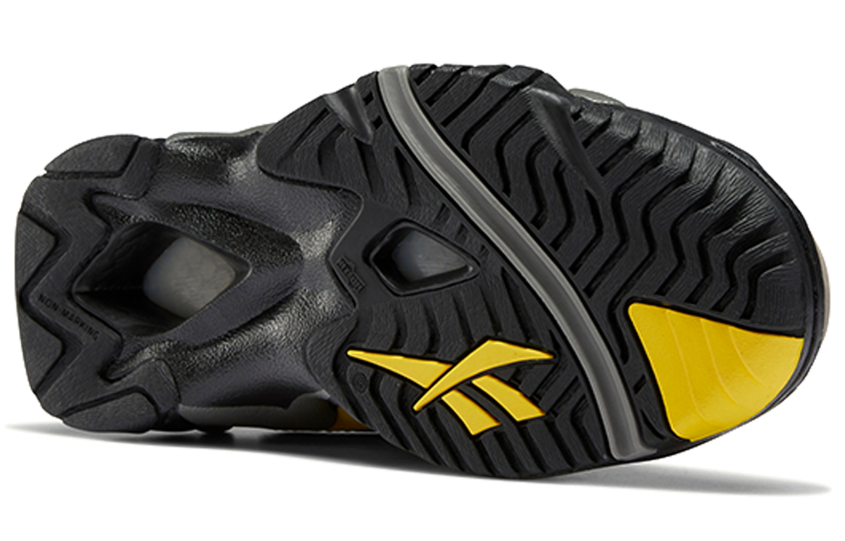 Reebok Hurrikaze II Low Running Shoes Black/Yellow/Grey FY9781