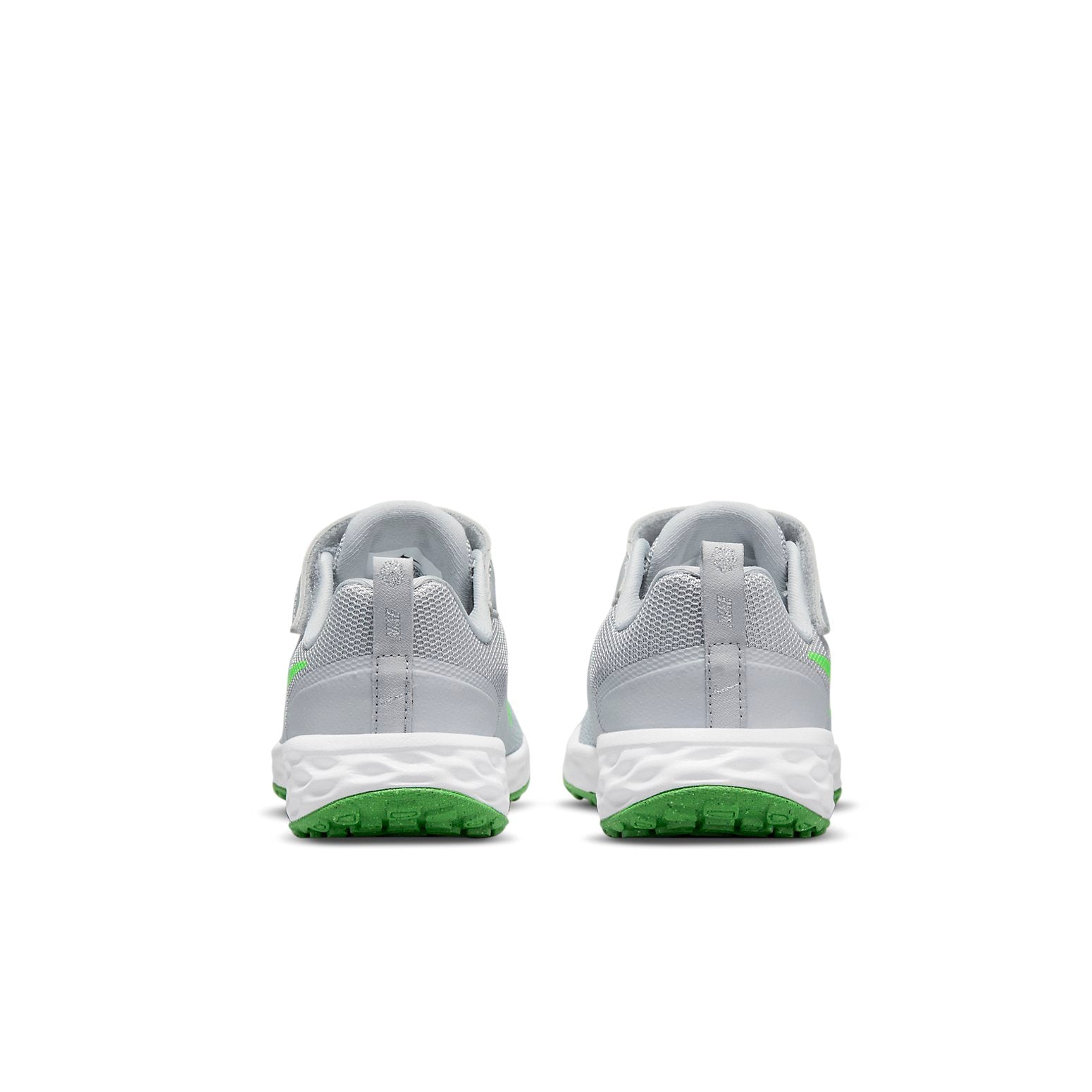 (PS) Nike Revolution 6 Low-Top Gray/Green DD1095-009