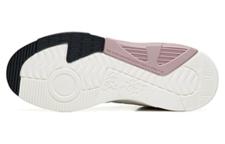 (WMNS) ANTA Flame 3 High 'White Black Mauve' 122248088-2