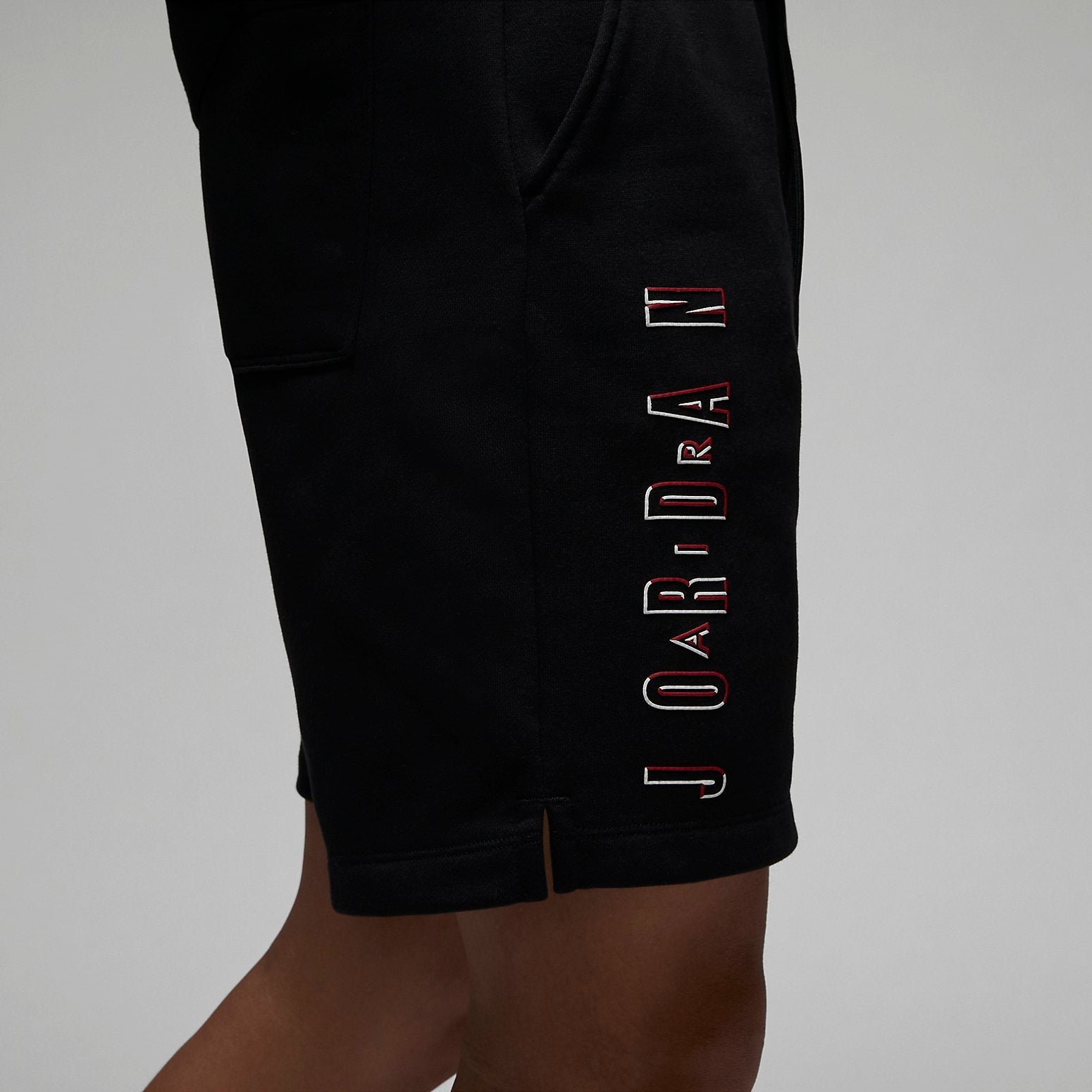 Nike Street Style Cotton Logo Shorts 'Black' DX9676-010
