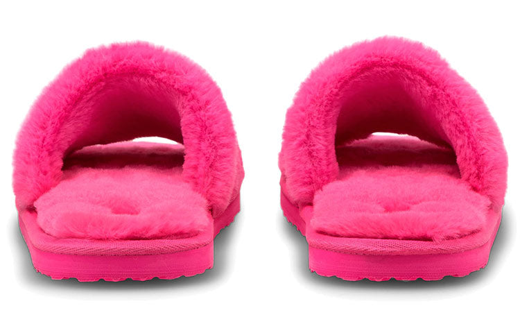 (WMNS) PUMA Fluff Slides 'Fluo Pink' 384937-03