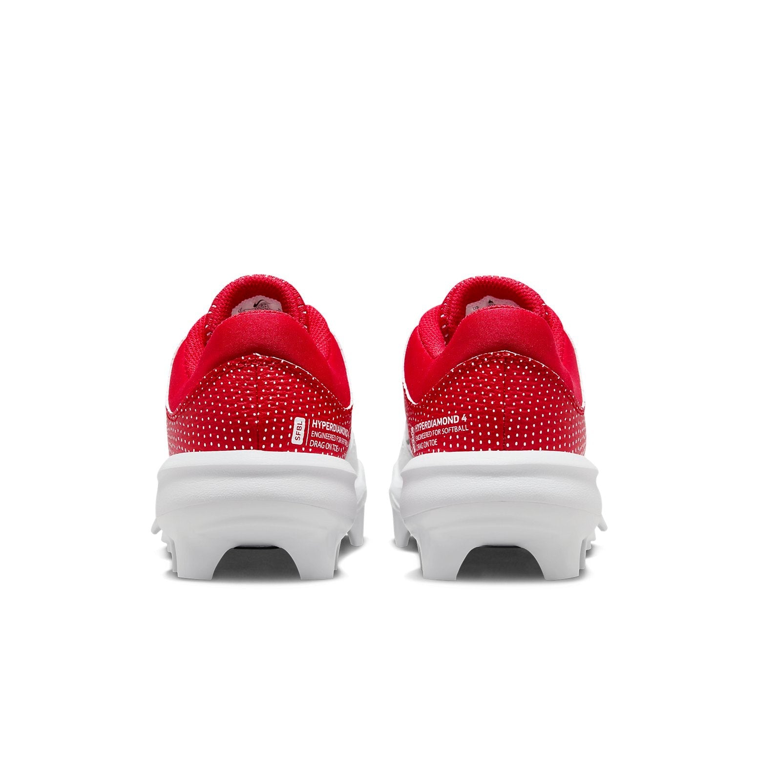 (WMNS) Nike Hyperdiamond 4 Pro MCS 'University Red White' DC8990-600