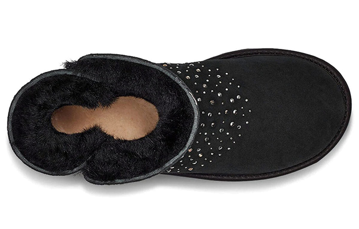 (WMNS) UGG Classic Bling Mini 'Black' 1112494-BLK