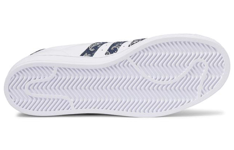 adidas originals Superstar Paisley 'White Blue' HP5508