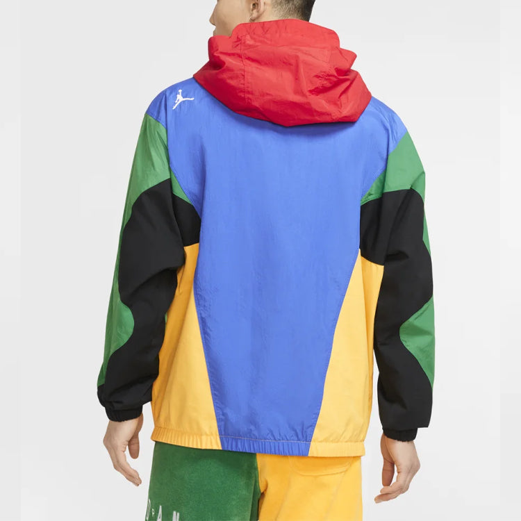 Air Jordan DAN hooded Long Sleeves Jacket Blue CD5728-480