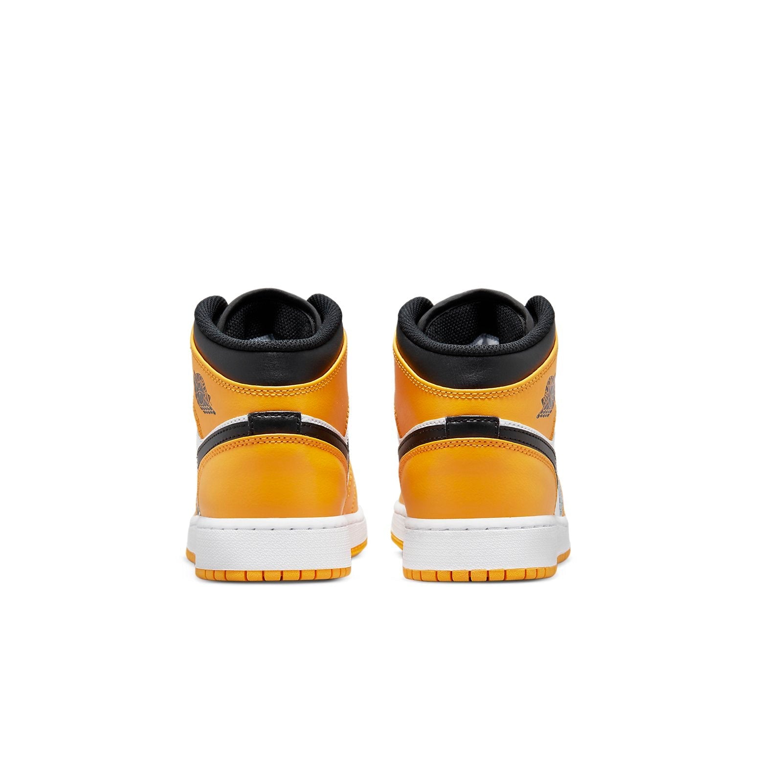 (GS) Air Jordan 1 Mid 'Reverse Yellow Toe' 554725-701