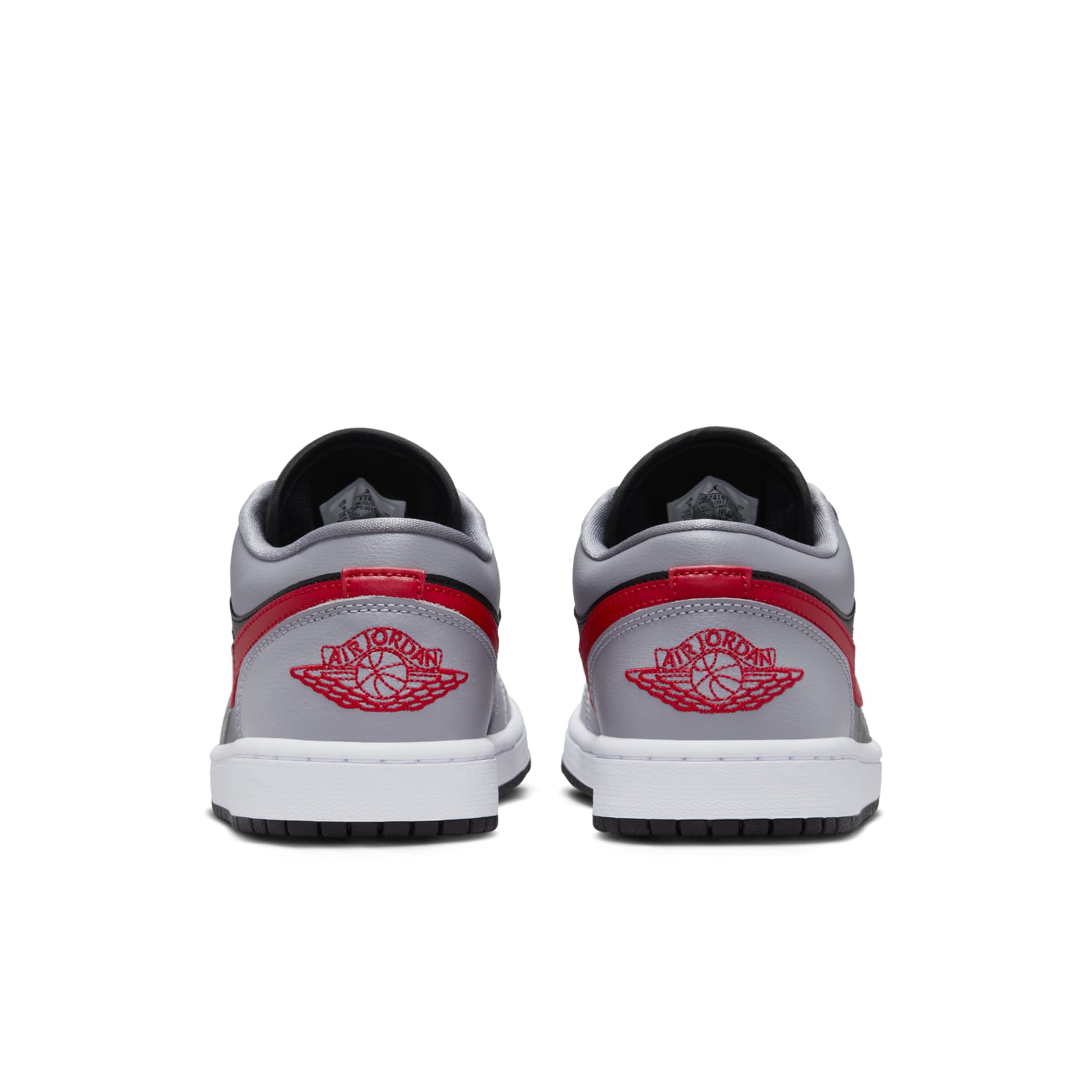 (WMNS) Air Jordan 1 Low 'Cement Grey Fire Red' FZ4183-002