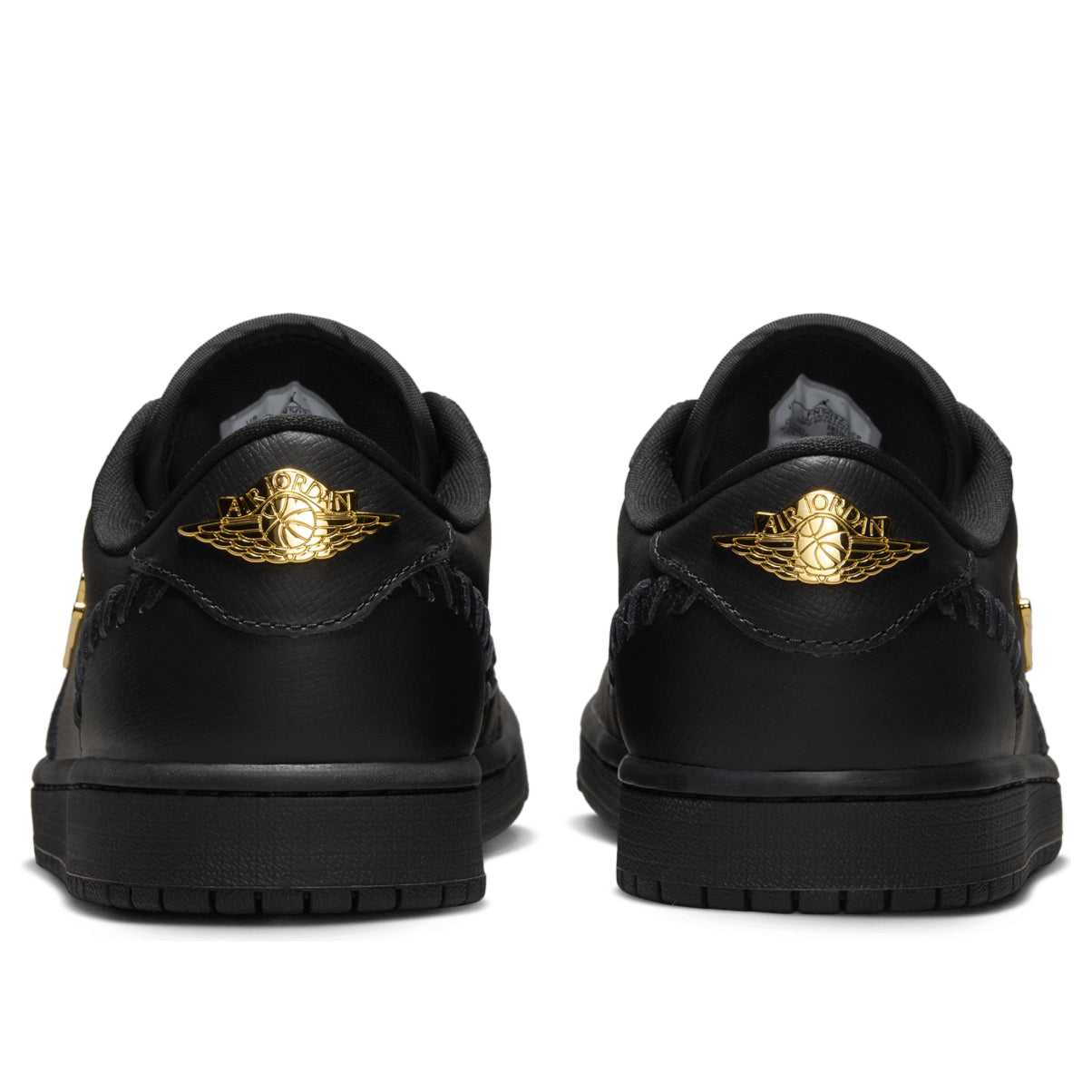 (WMNS) Air Jordan 1 Low Method of Make 'Black Metallic Gold' FN5032-007