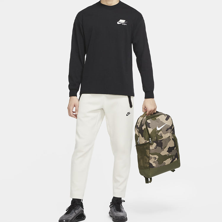Nike Brasilia 9.0 All Over Print Backpack 'Camo Green' DB1161-247