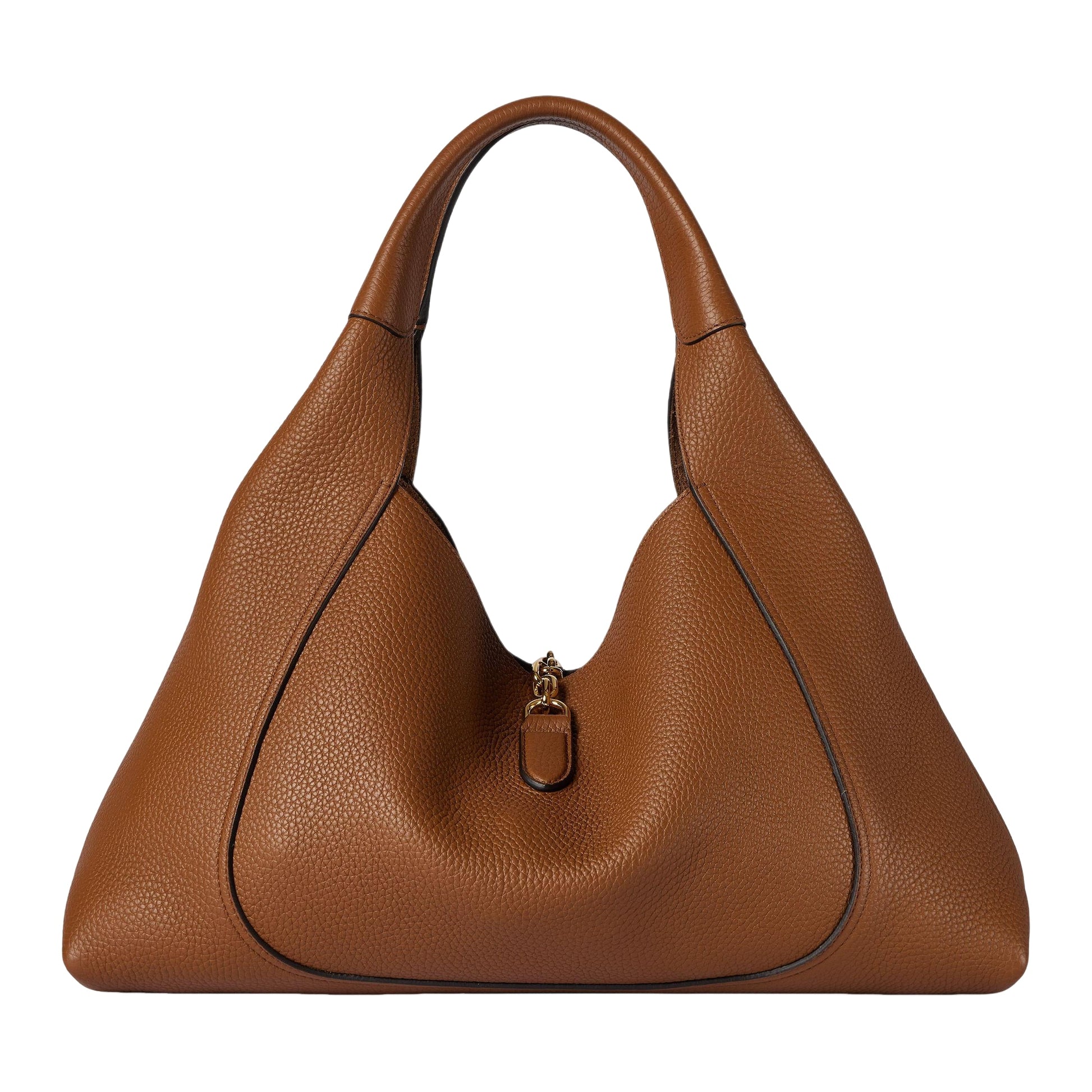 (WMNS) Gucci Softbit Maxi Shoulder Bag 'Brown' 837466-AAEAO-2718