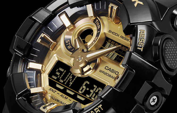 CASIO G-Shock Analog-Digital 'Black Gold' GA-710GB-1APRDB