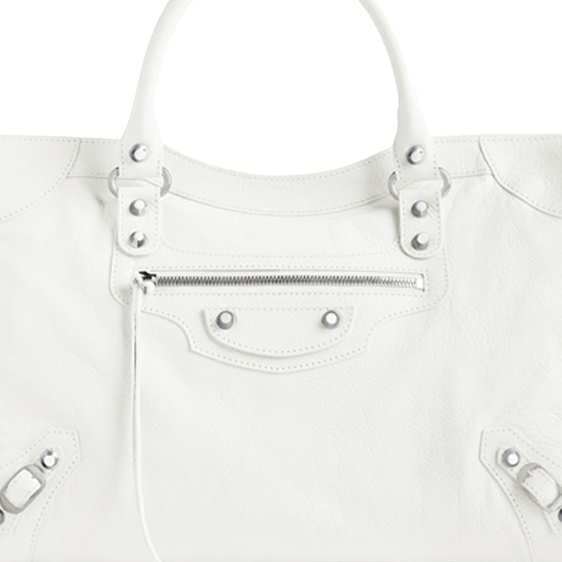 (WMNS) Balenciaga Le City Medium Bag 'White' 7977862AA9S9104